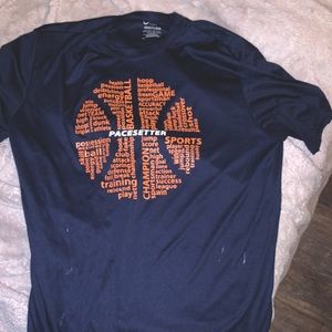 Pacesetter basketball tee shirt